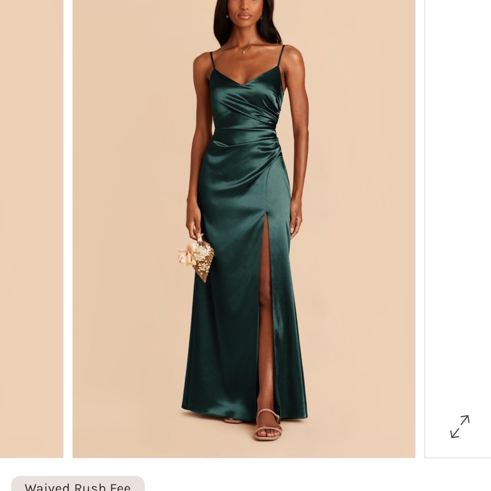 Birdy Grey Shiny Satin Catherine Dress